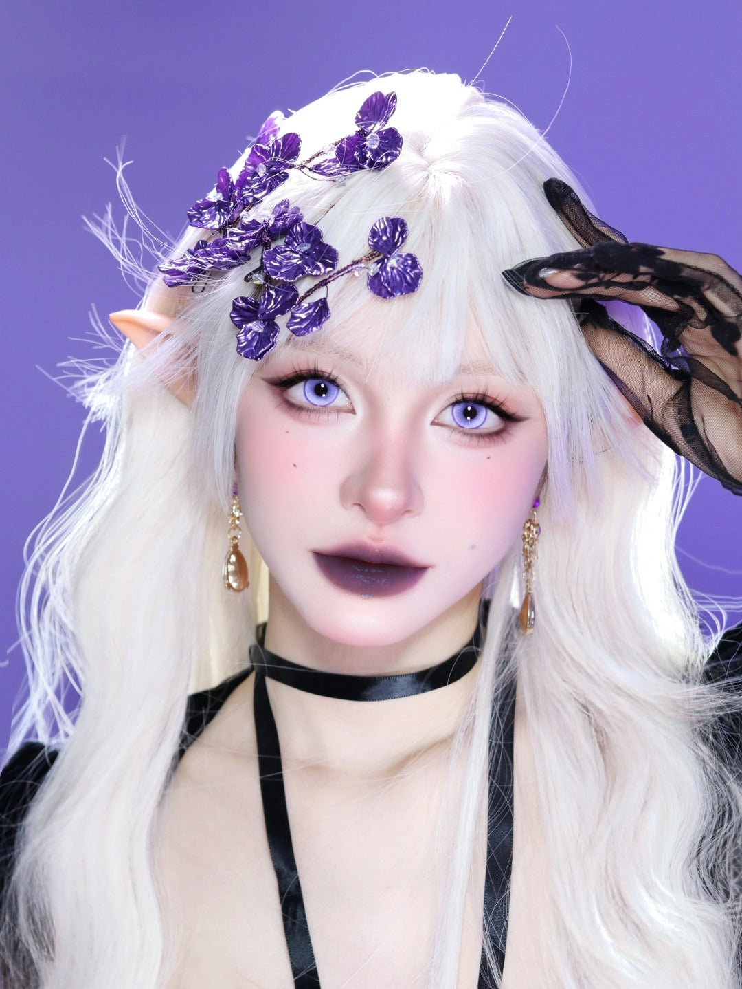 1-DAY | LENSPOP | Shooting Star Violet