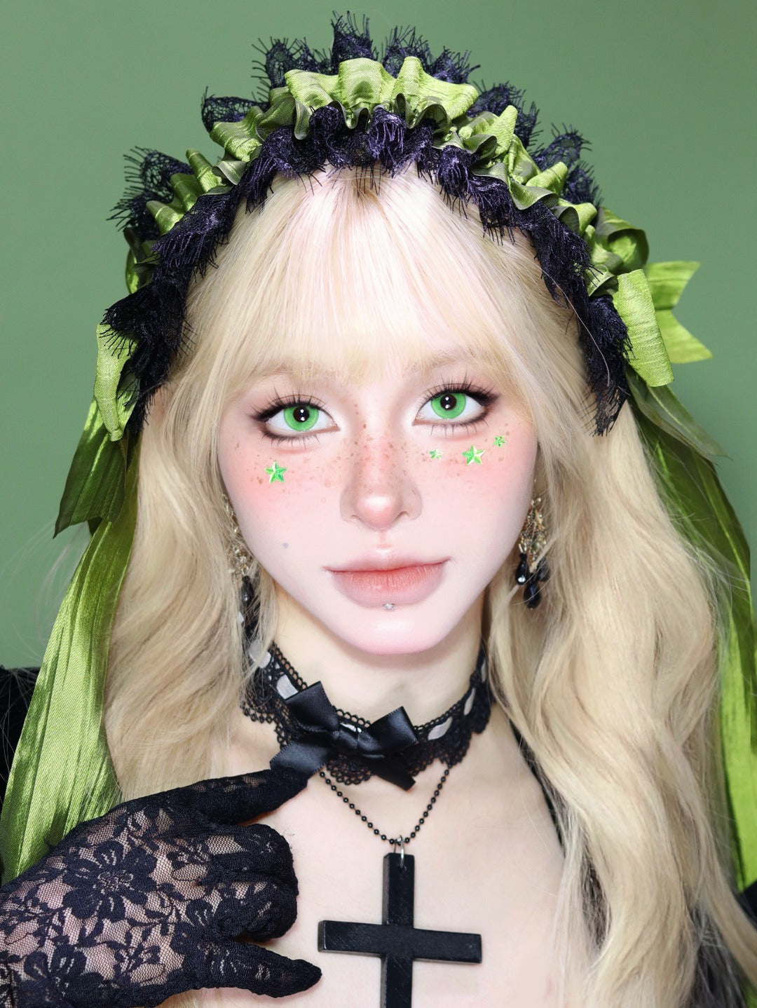 HALF-YEAR | LENSPOP | Lightweave Green