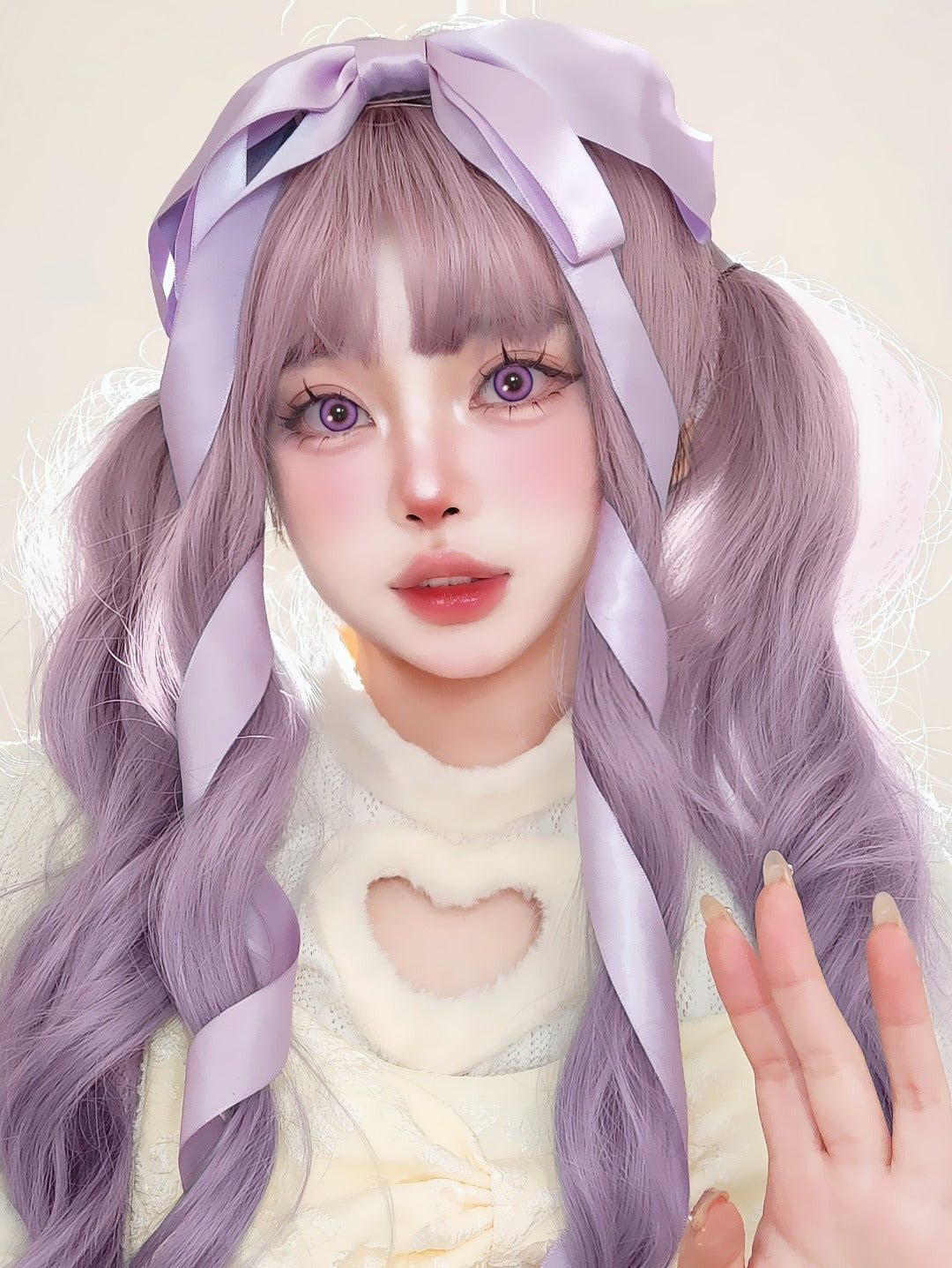 1-YEAR | CUPID | Wizard Robe Purple