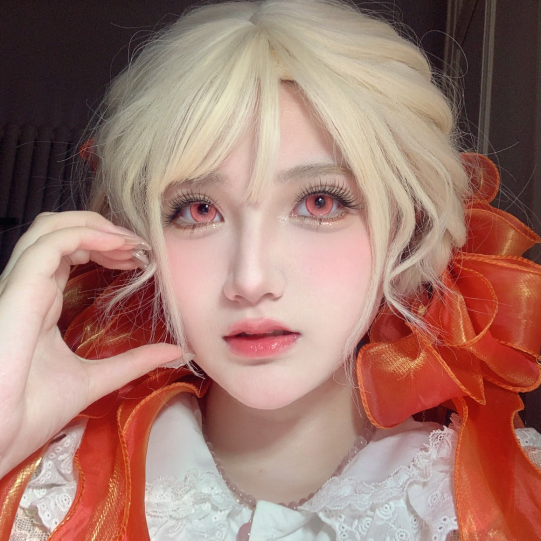 1-DAY | LENSPOP | Shooting Star Redish Orange