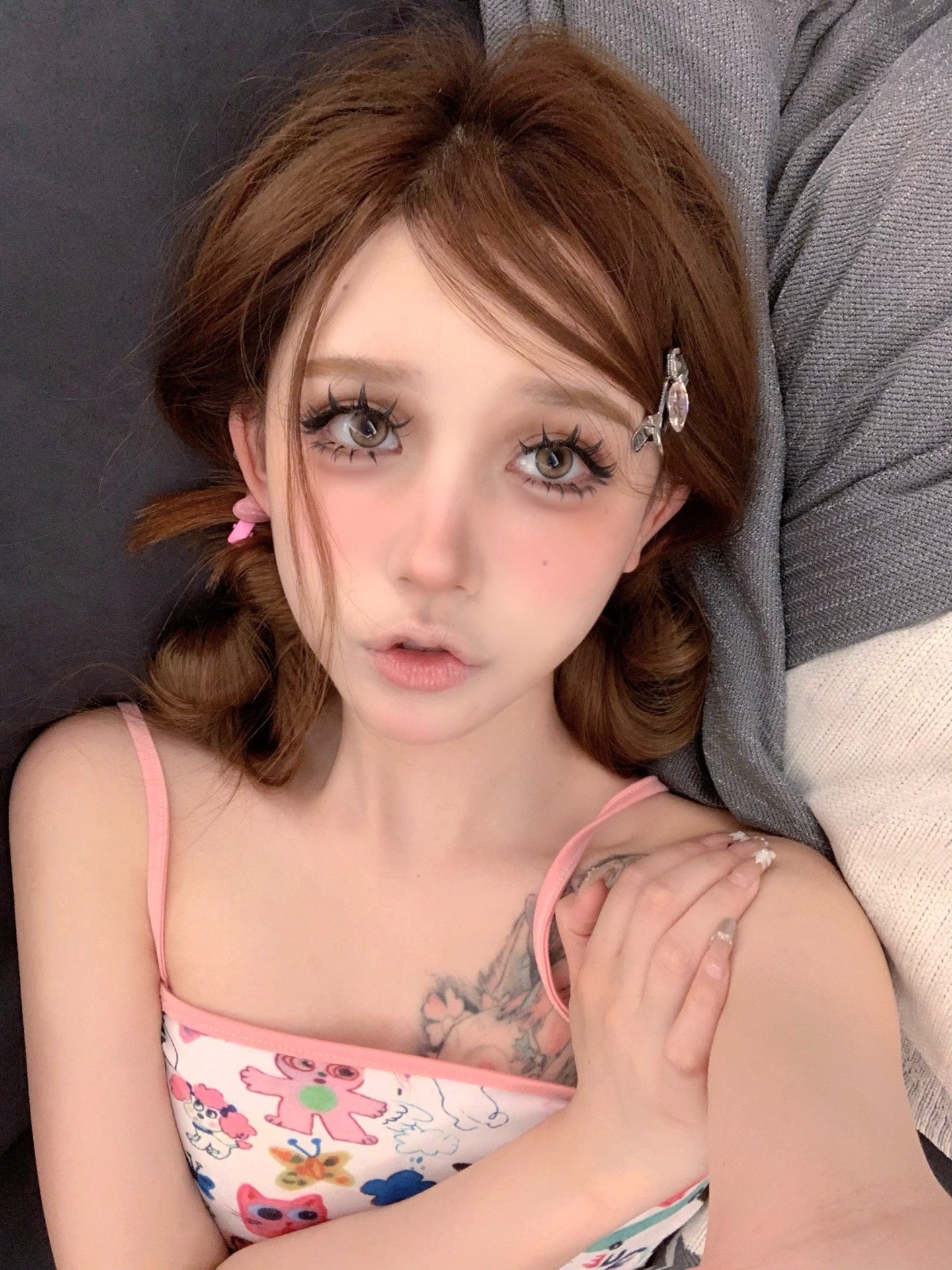 HALF-YEAR | LYMY | Ice Crystal Castle Brown