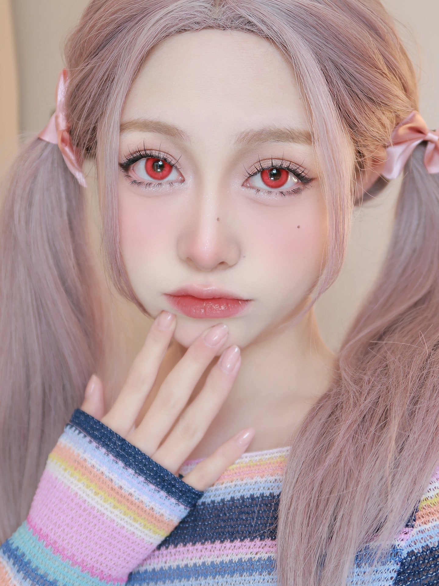 1-DAY | CUPID | Jujube Milkshake Red