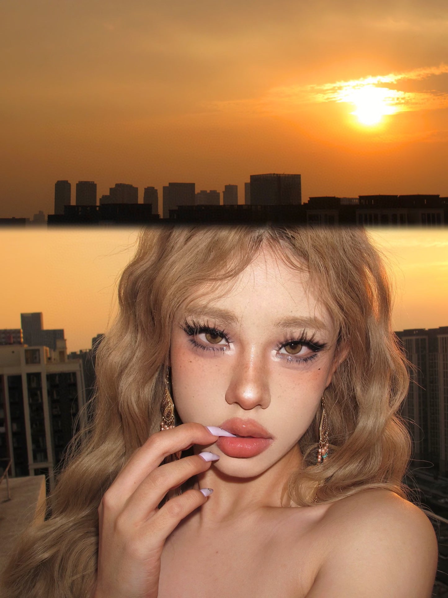 HALF-YEAR | LYMY | Orange Tenderness Brown