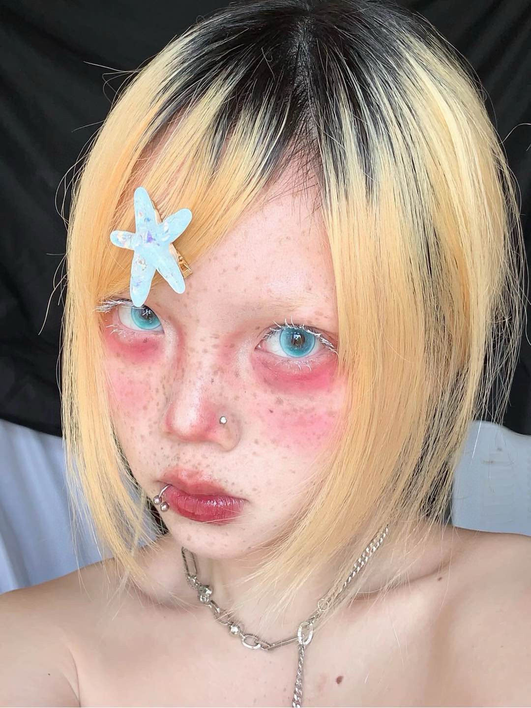 1-DAY | YUKI | Glazed Glass Cyan