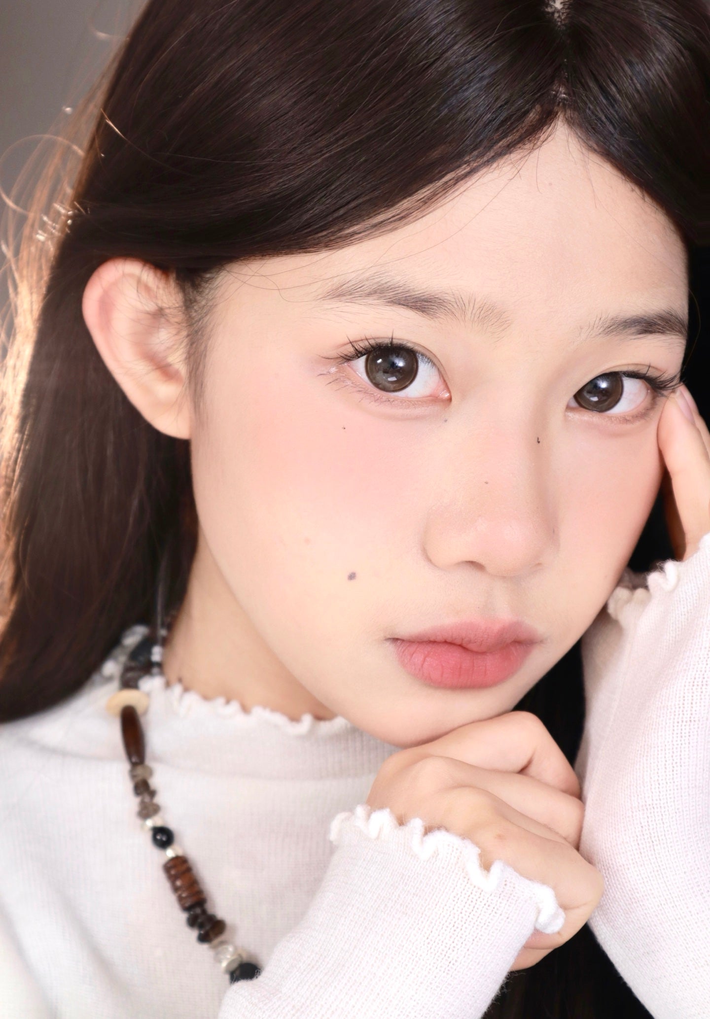 1-DAY | JELLY | Camellia Flower Brown