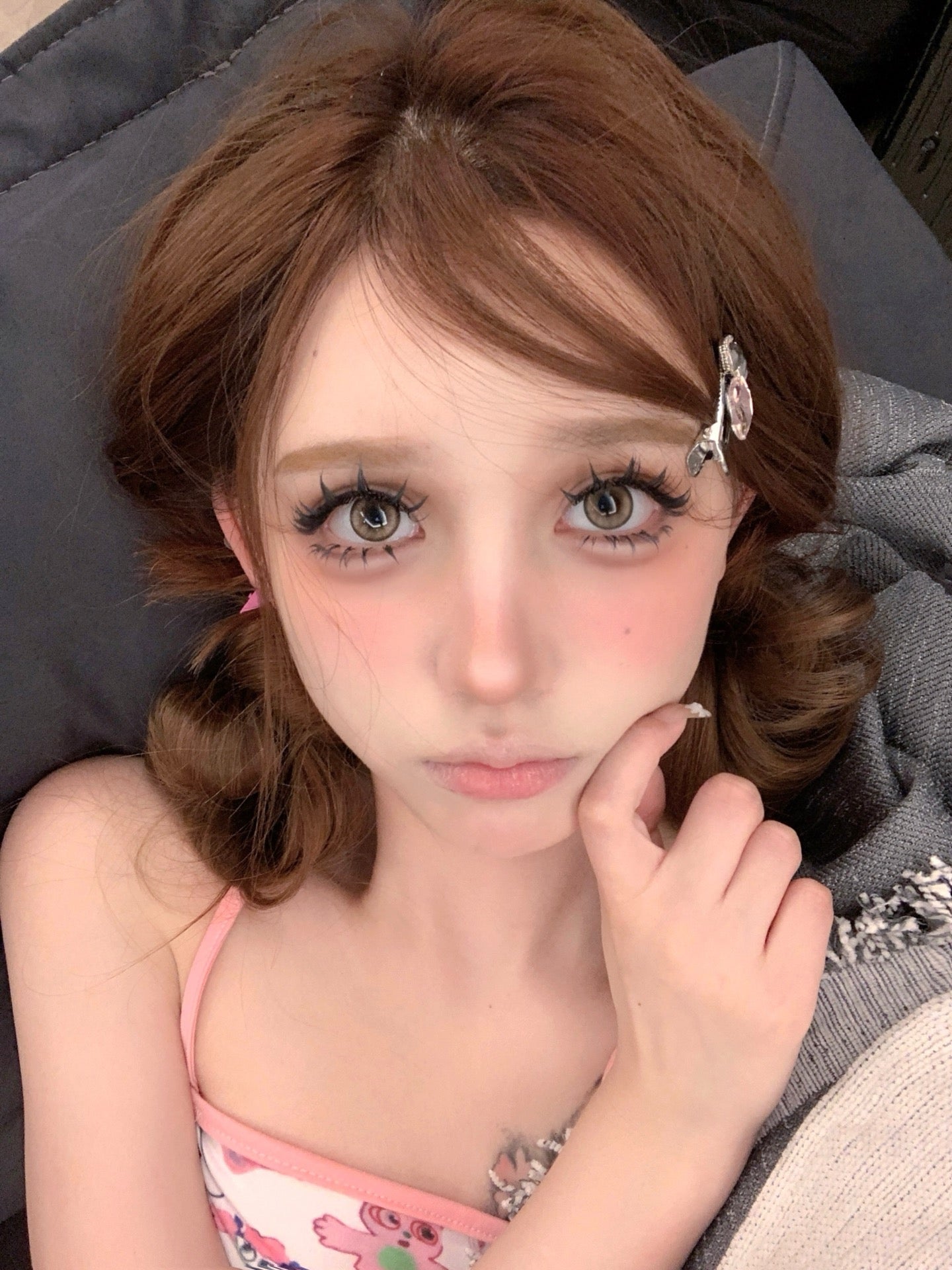HALF-YEAR | LYMY | Ice Crystal Castle Brown
