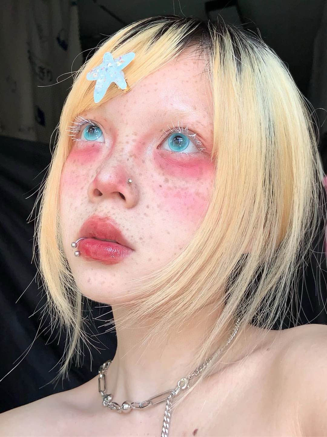 1-DAY | YUKI | Glazed Glass Cyan