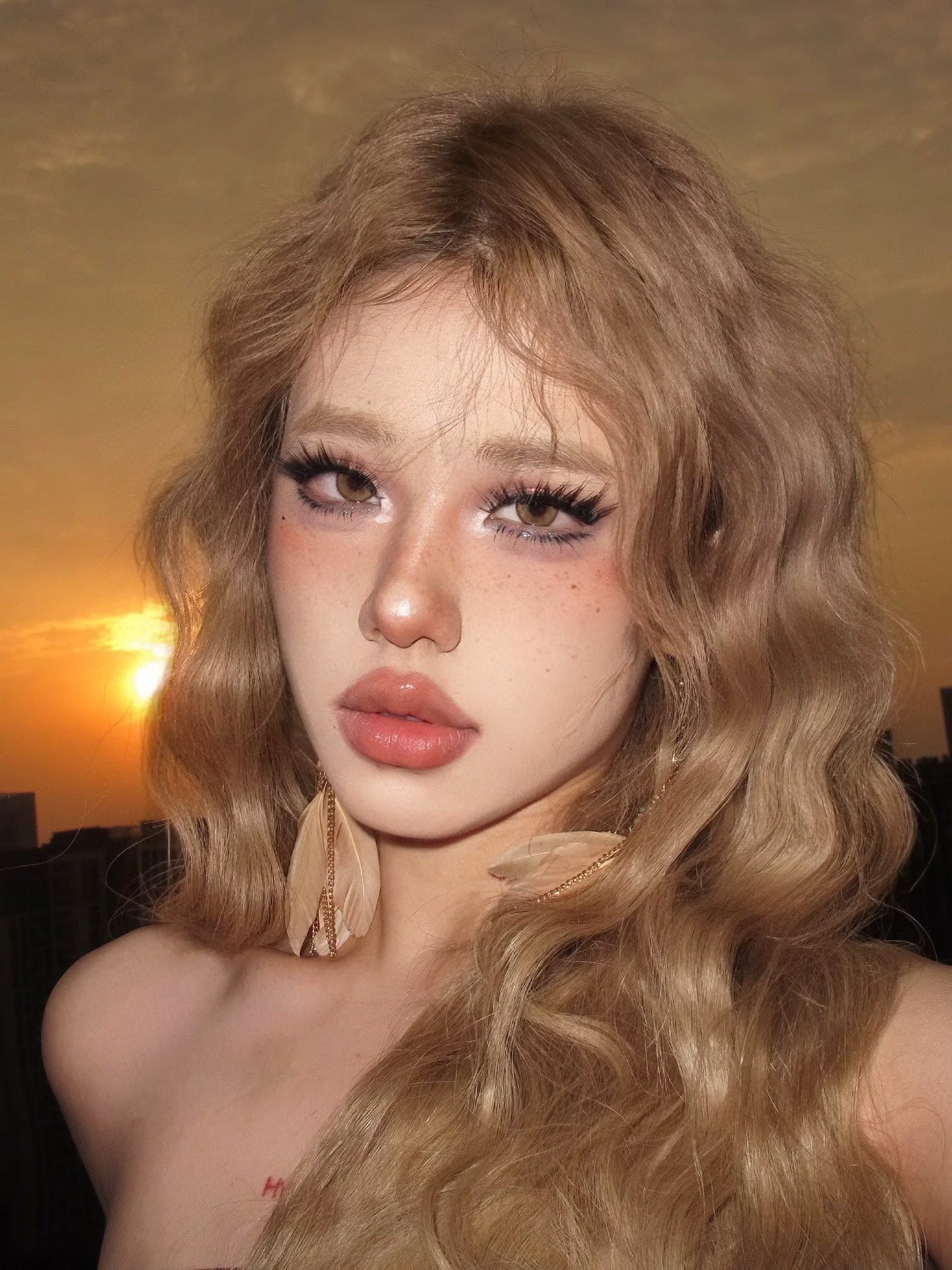 HALF-YEAR | LYMY | Orange Tenderness Brown