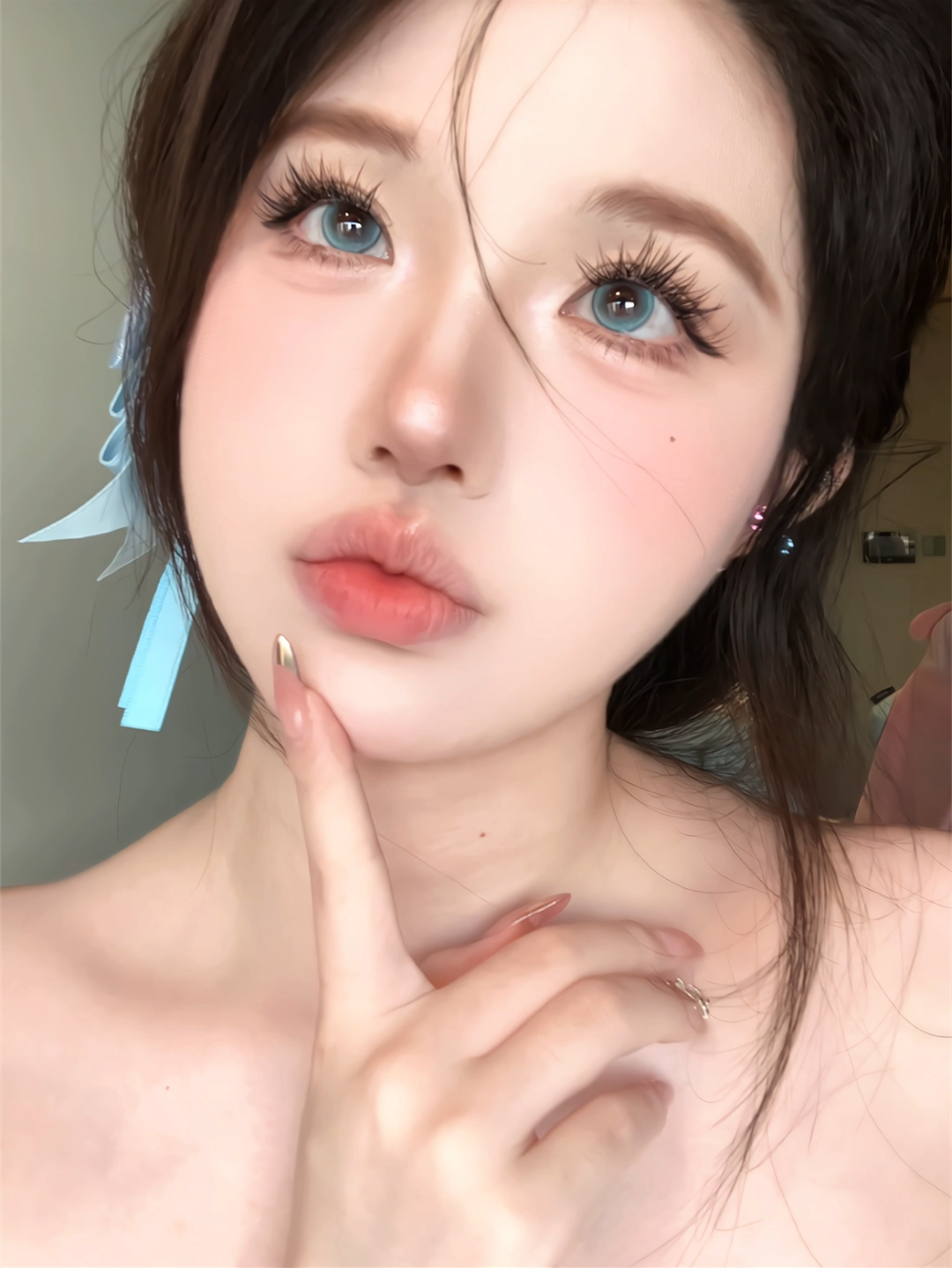 HALF-YEAR | FLOWER | Lullaby Teardrop Blue
