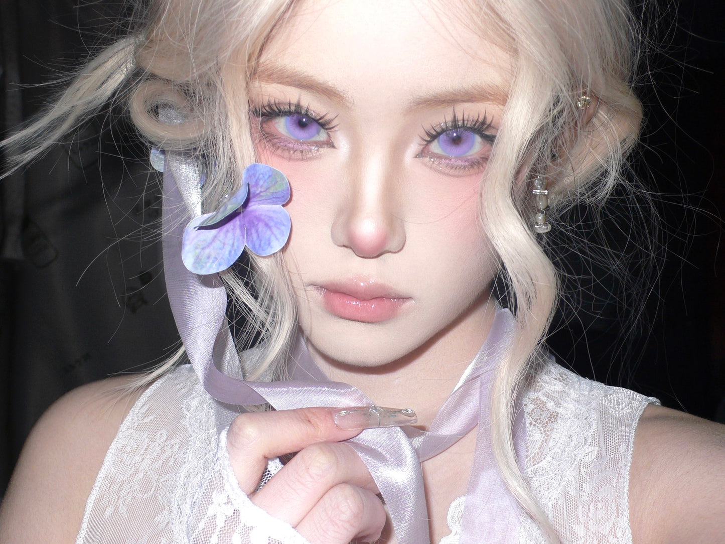 1-DAY | SERLTYCA | Wisteria Flower Fairy Purple