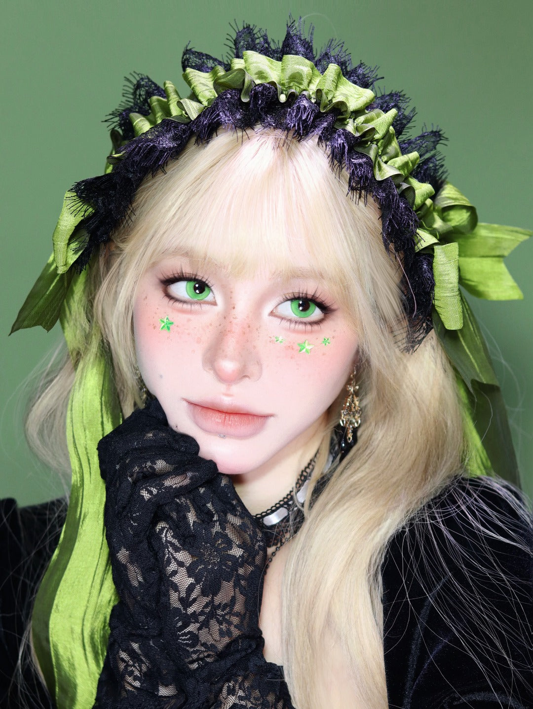 HALF-YEAR | LENSPOP | Lightweave Green