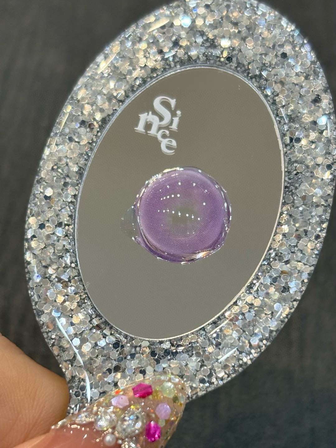 1-DAY | YUKI | Glazed Glass Purple