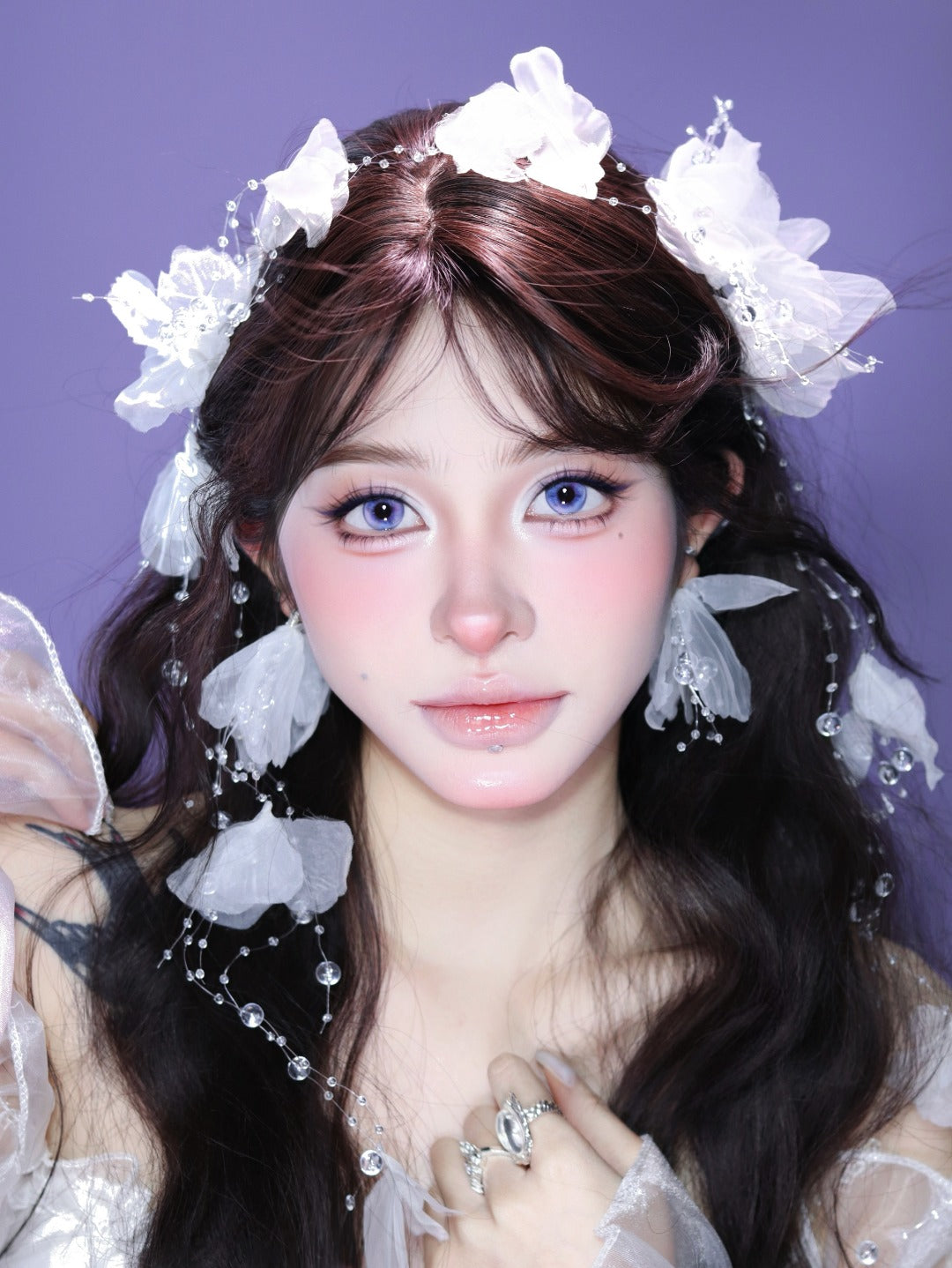 1-DAY | CUPID | Crystal Foam Violet