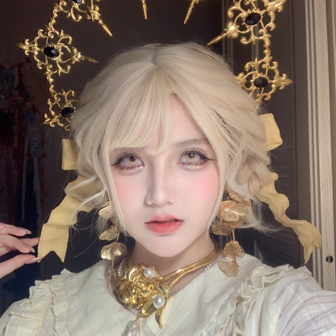 HALF-YEAR | LENSPOP | Milk Pudding Ice Yellow