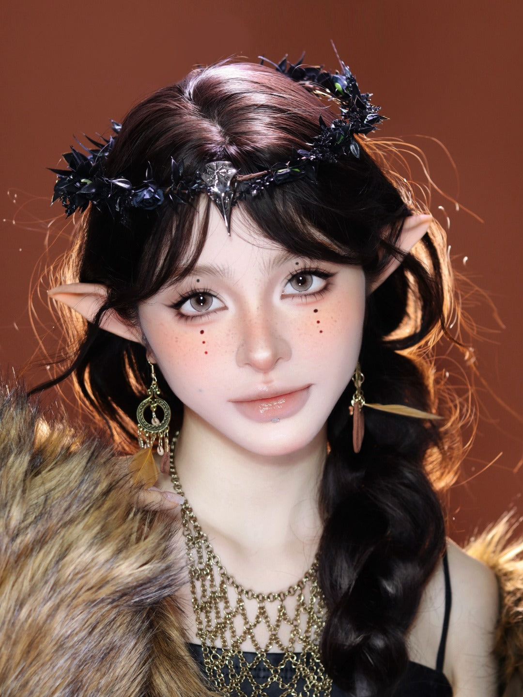 HALF-YEAR | LENSPOP | Milk Pudding Ice Brown