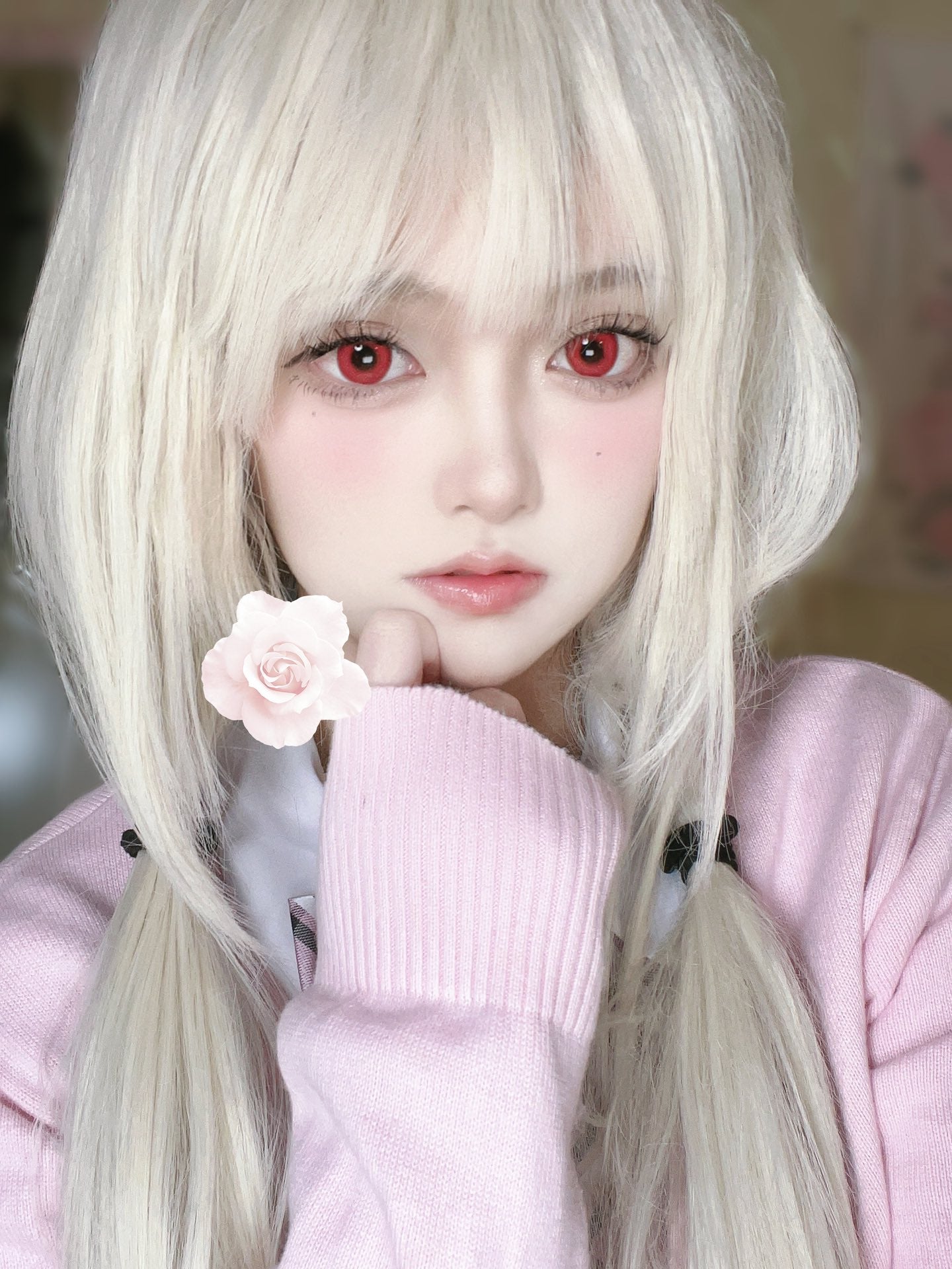 1-DAY | CUPID | Jujube Milkshake Red