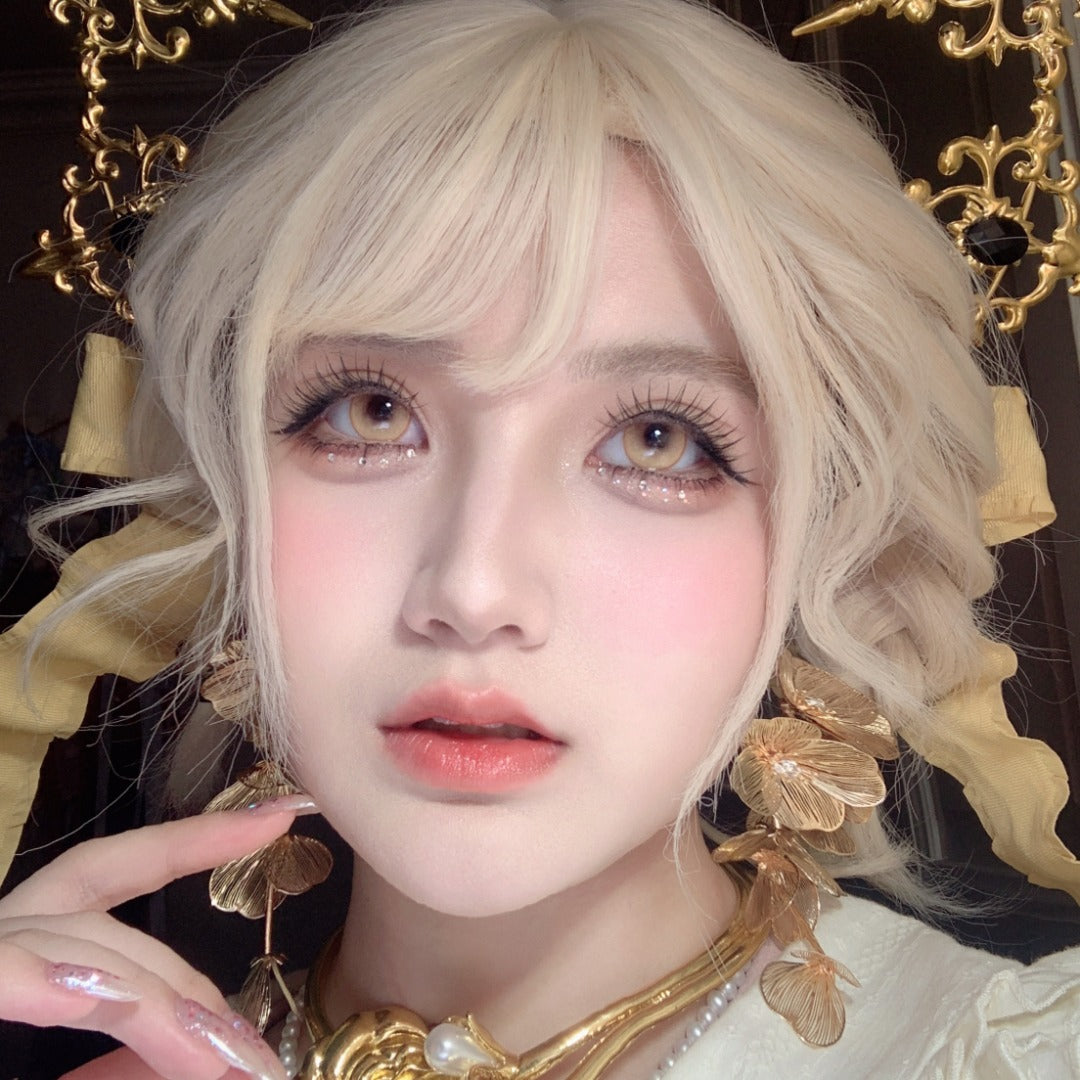 HALF-YEAR | LENSPOP | Milk Pudding Ice Yellow