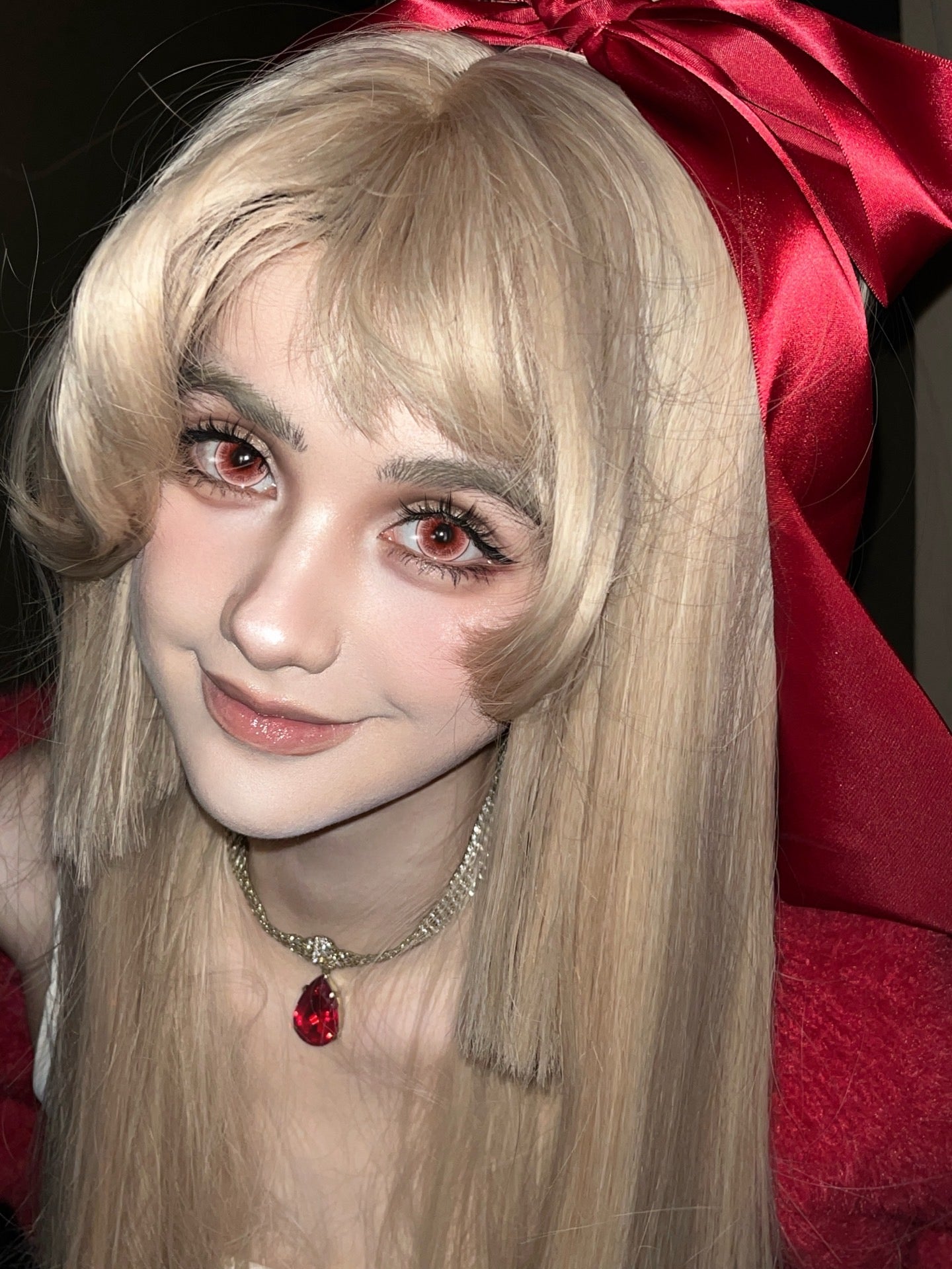 HALF-YEAR | HOT | Glass Heart Red