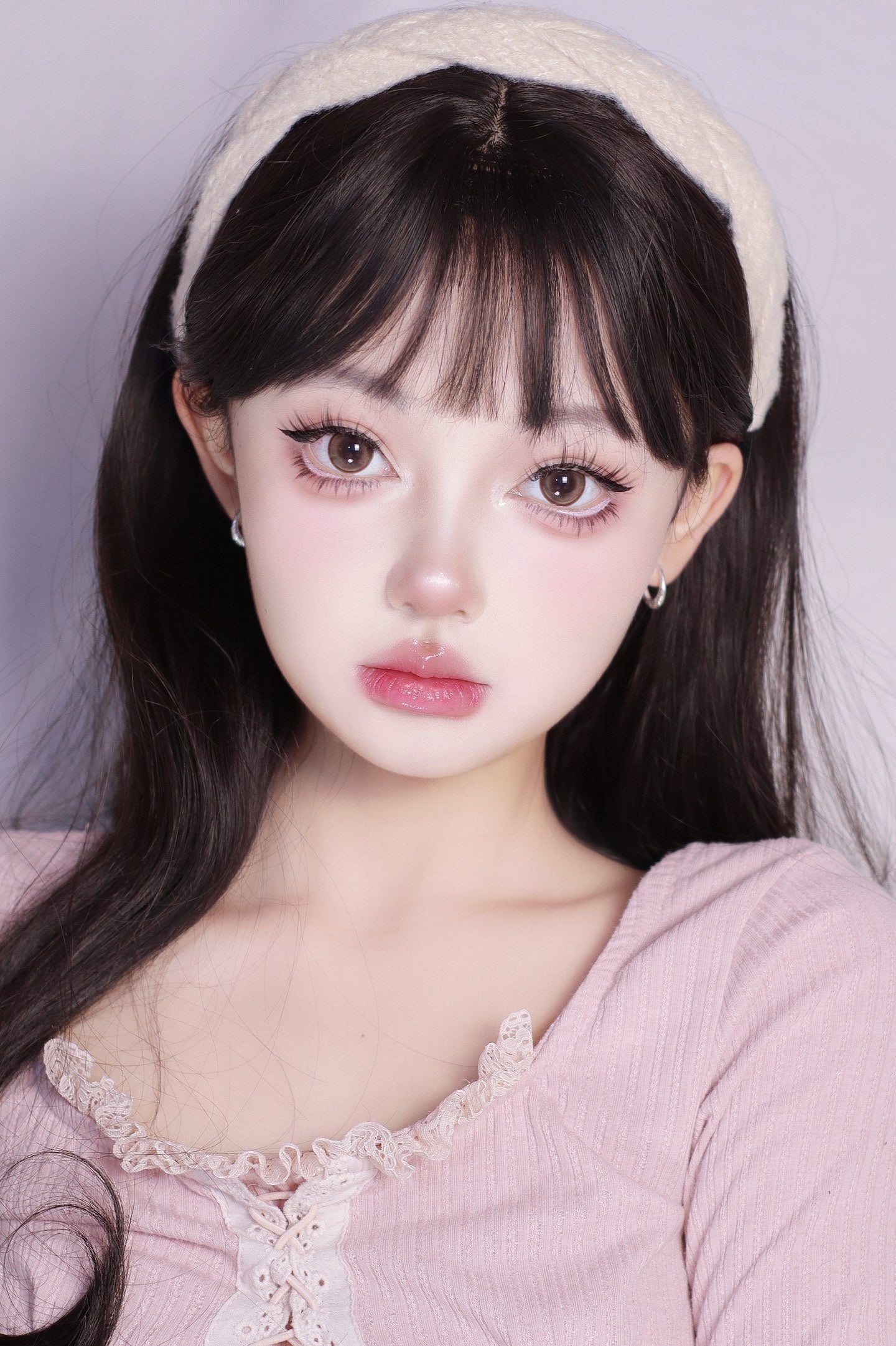 1-DAY | JELLY | Camellia Flower Brown