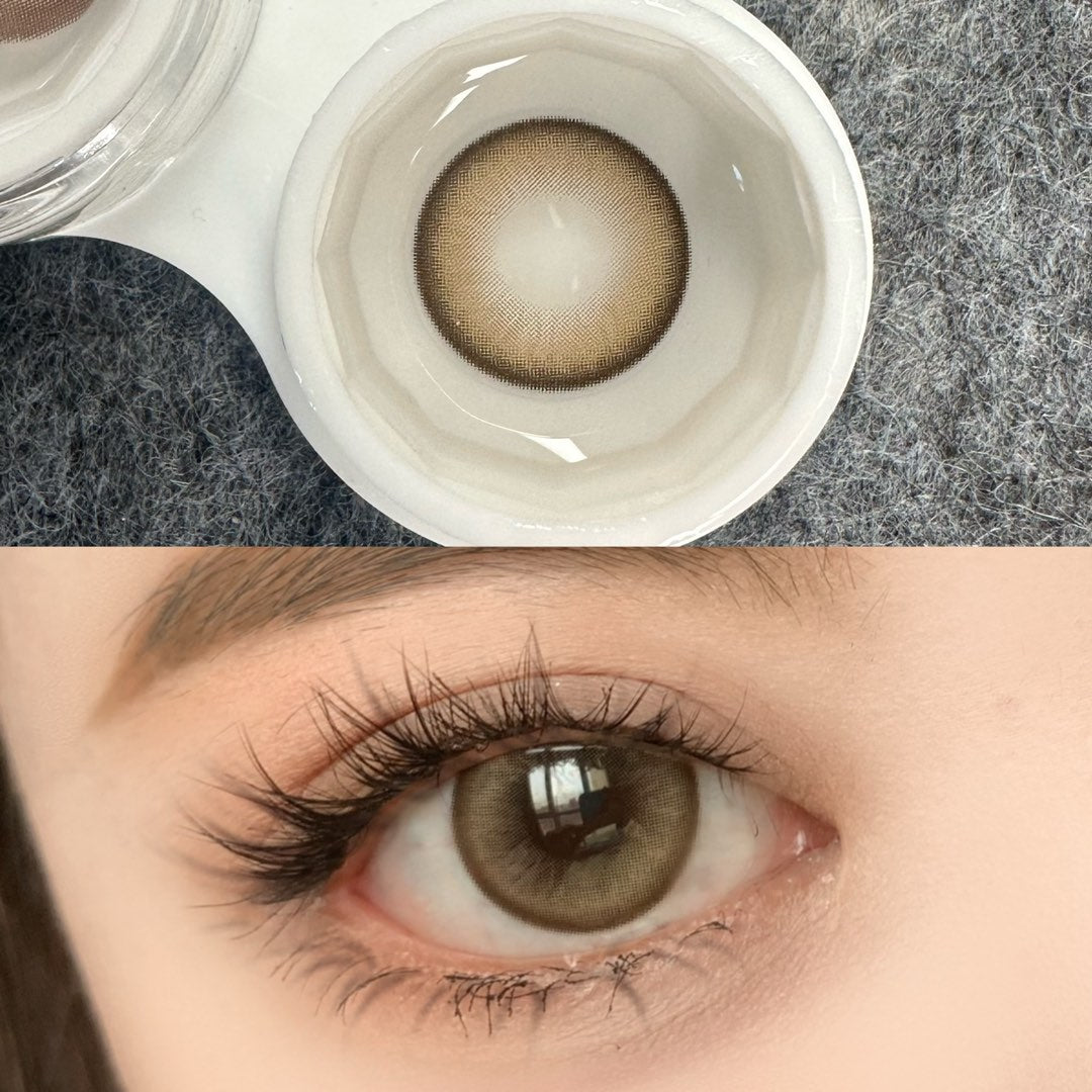 HALF-YEAR | LYMY | Ice Crystal Castle Brown