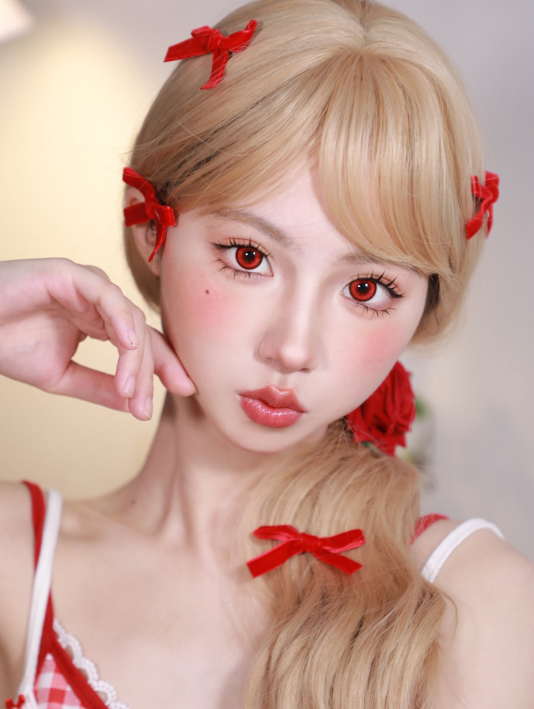 1-YEAR | CUPID | Crimson Volcano Red