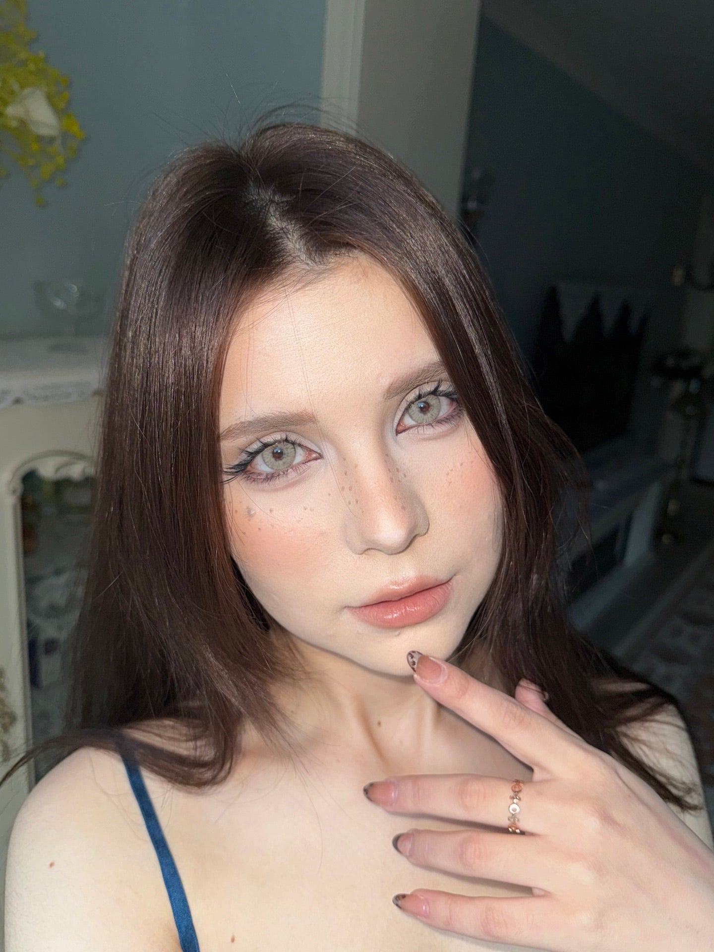 1-DAY | SERLTYCA | Little Wolf Girl Silver-Brown