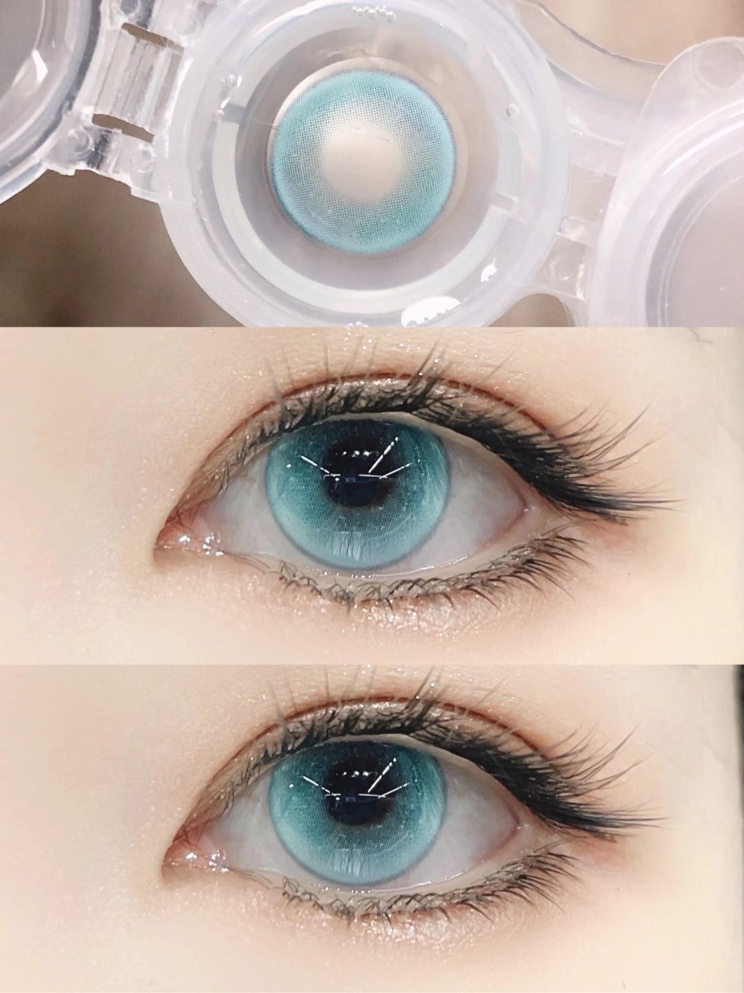 1-DAY | YUKI | Glazed Glass Cyan