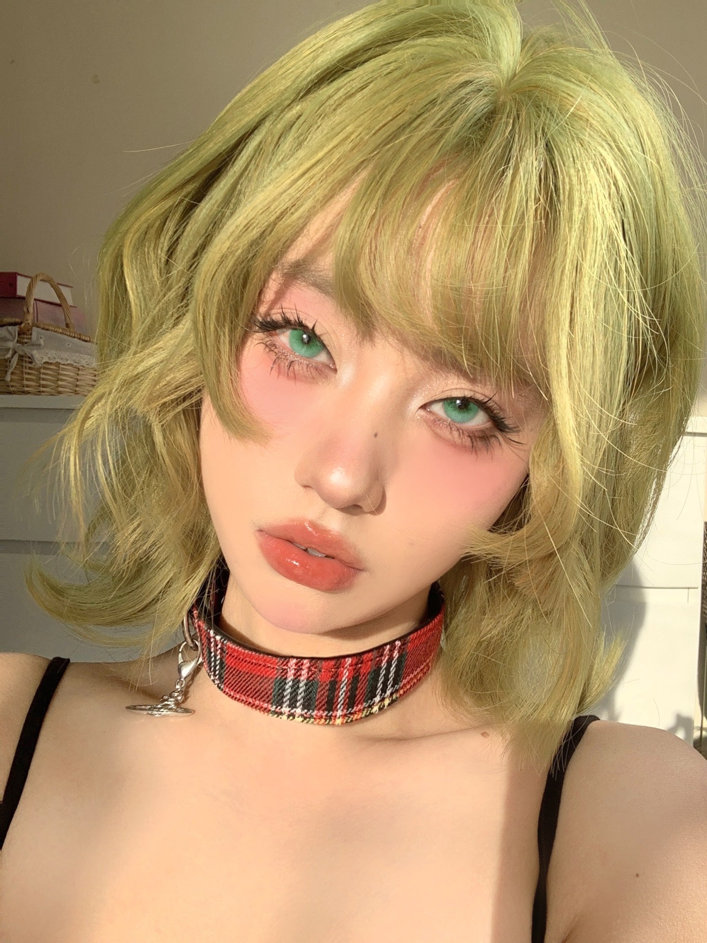 1-DAY | SERLTYCA | Cyber Snake Princess Green
