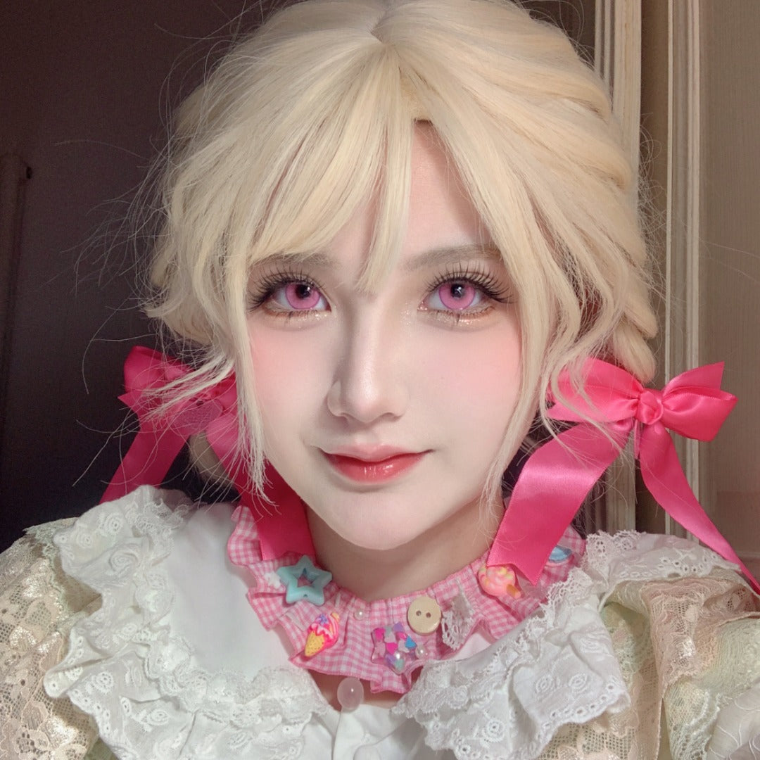 HALF-YEAR | LENSPOP | Milk Pudding Ice Pink