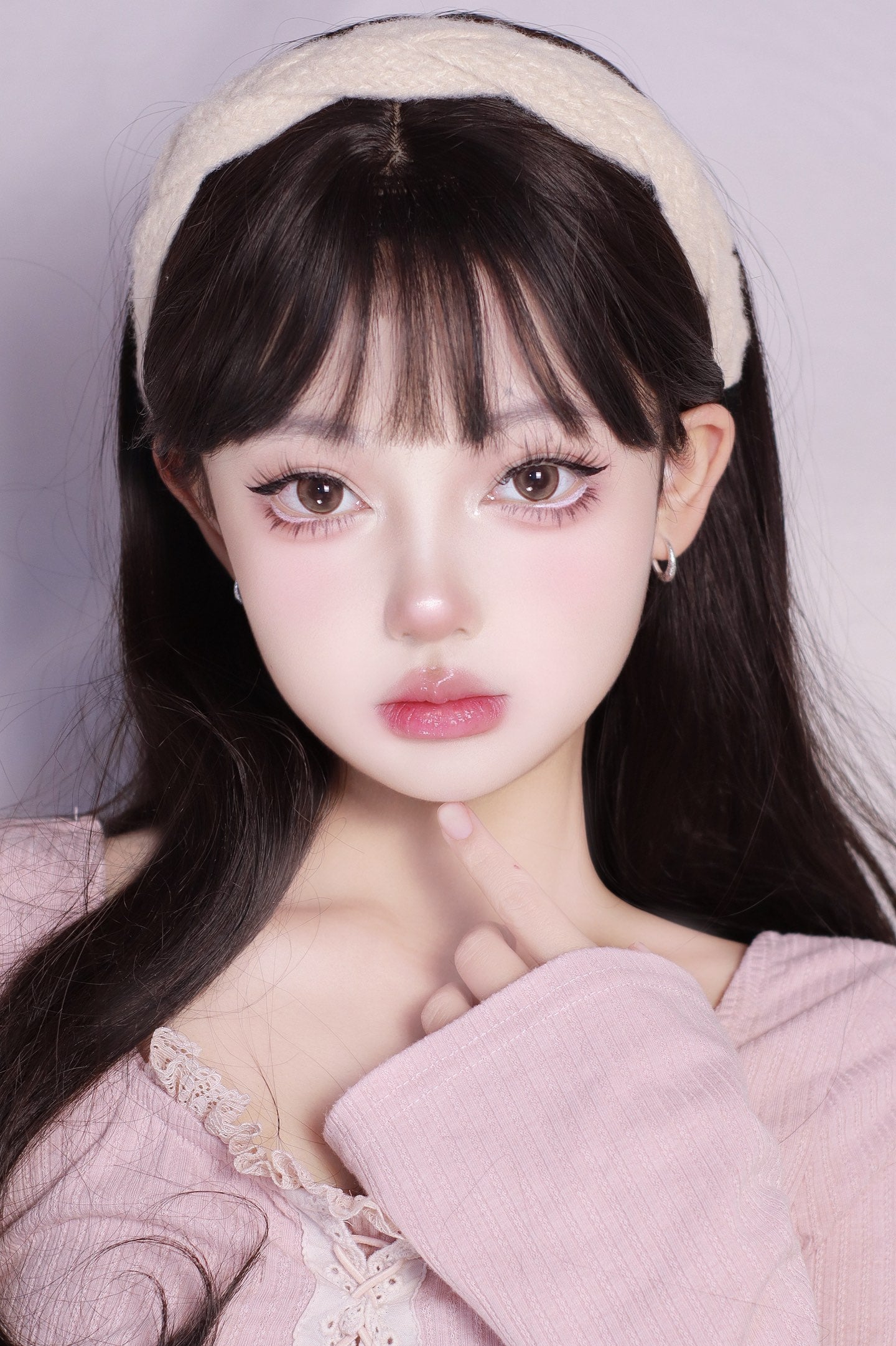 1-DAY | JELLY | Camellia Flower Brown