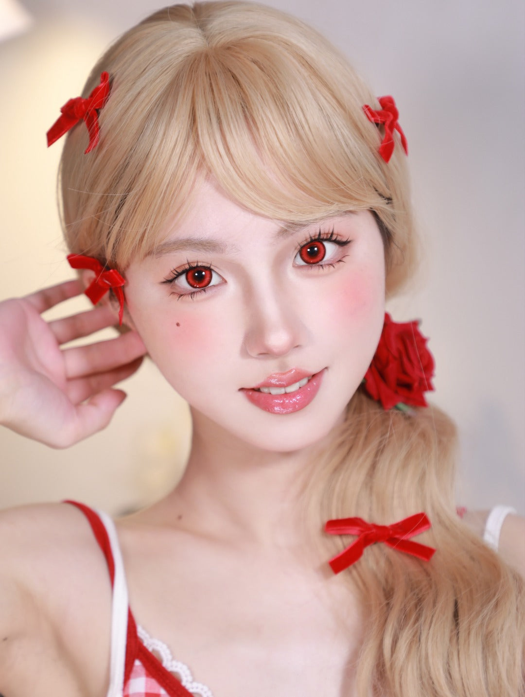 1-YEAR | CUPID | Crimson Volcano Red