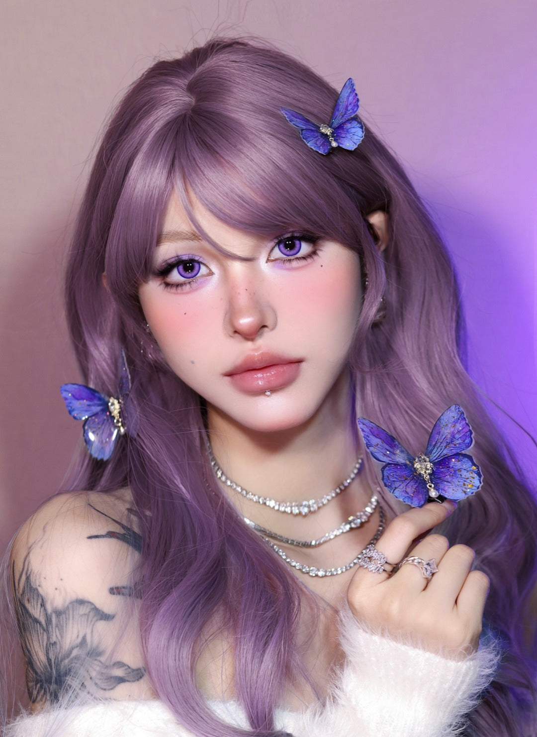 1-YEAR | CUPID | Wizard Robe Purple