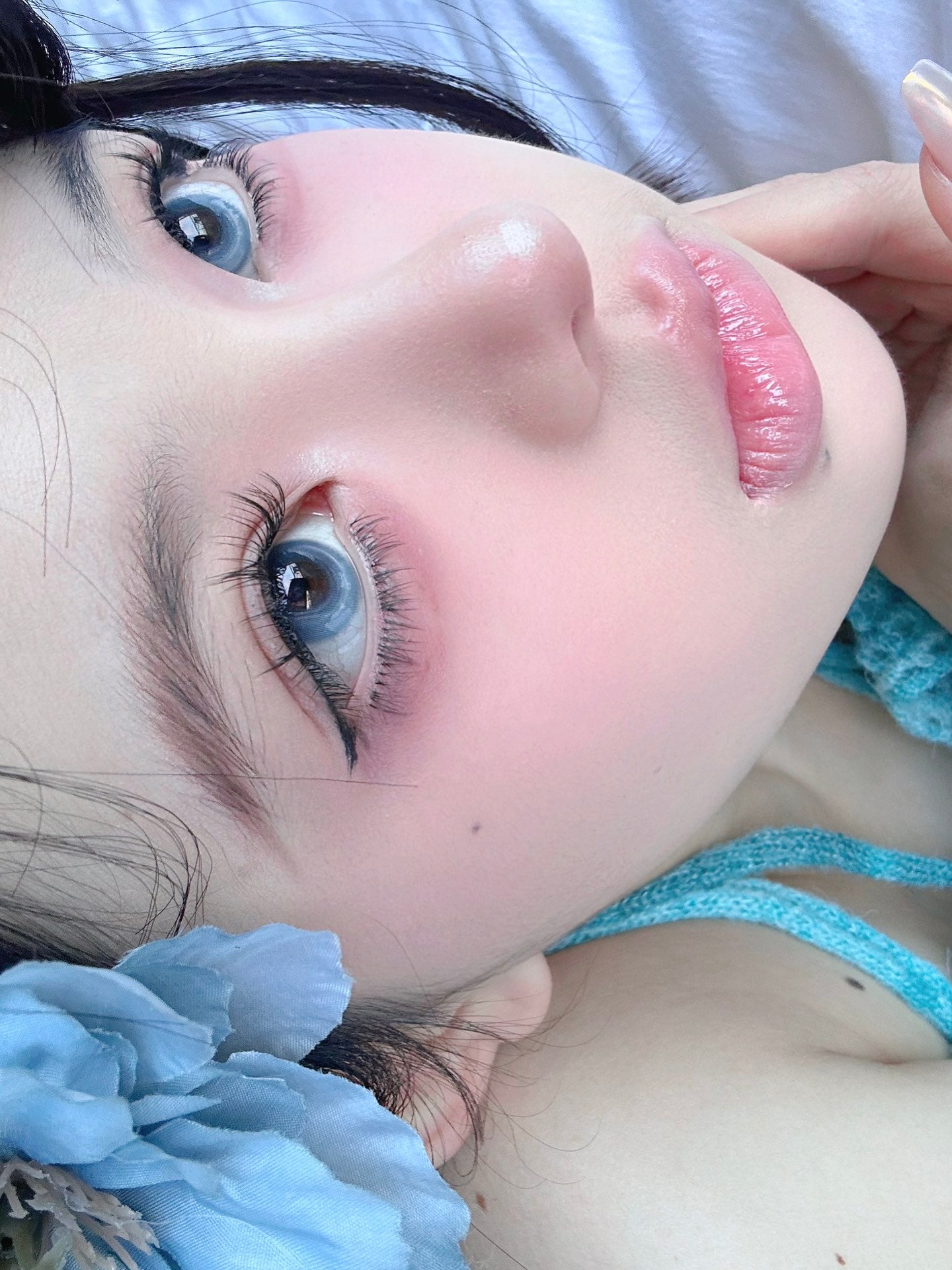 1-DAY | JELLY | Pandora Veil Blue