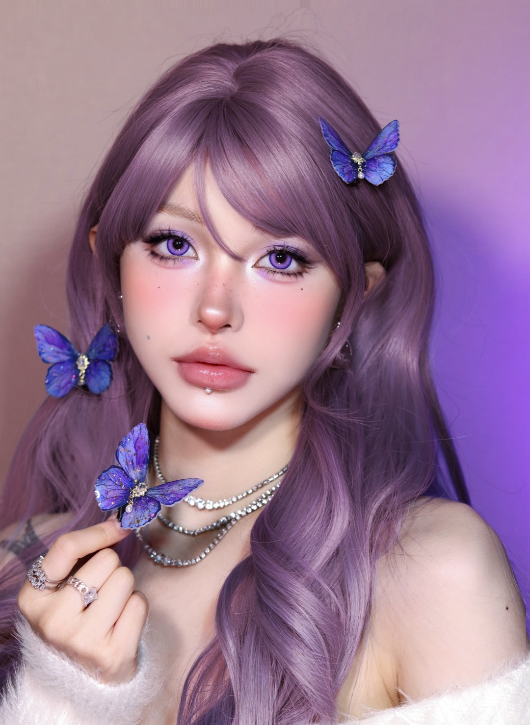 1-YEAR | CUPID | Wizard Robe Purple