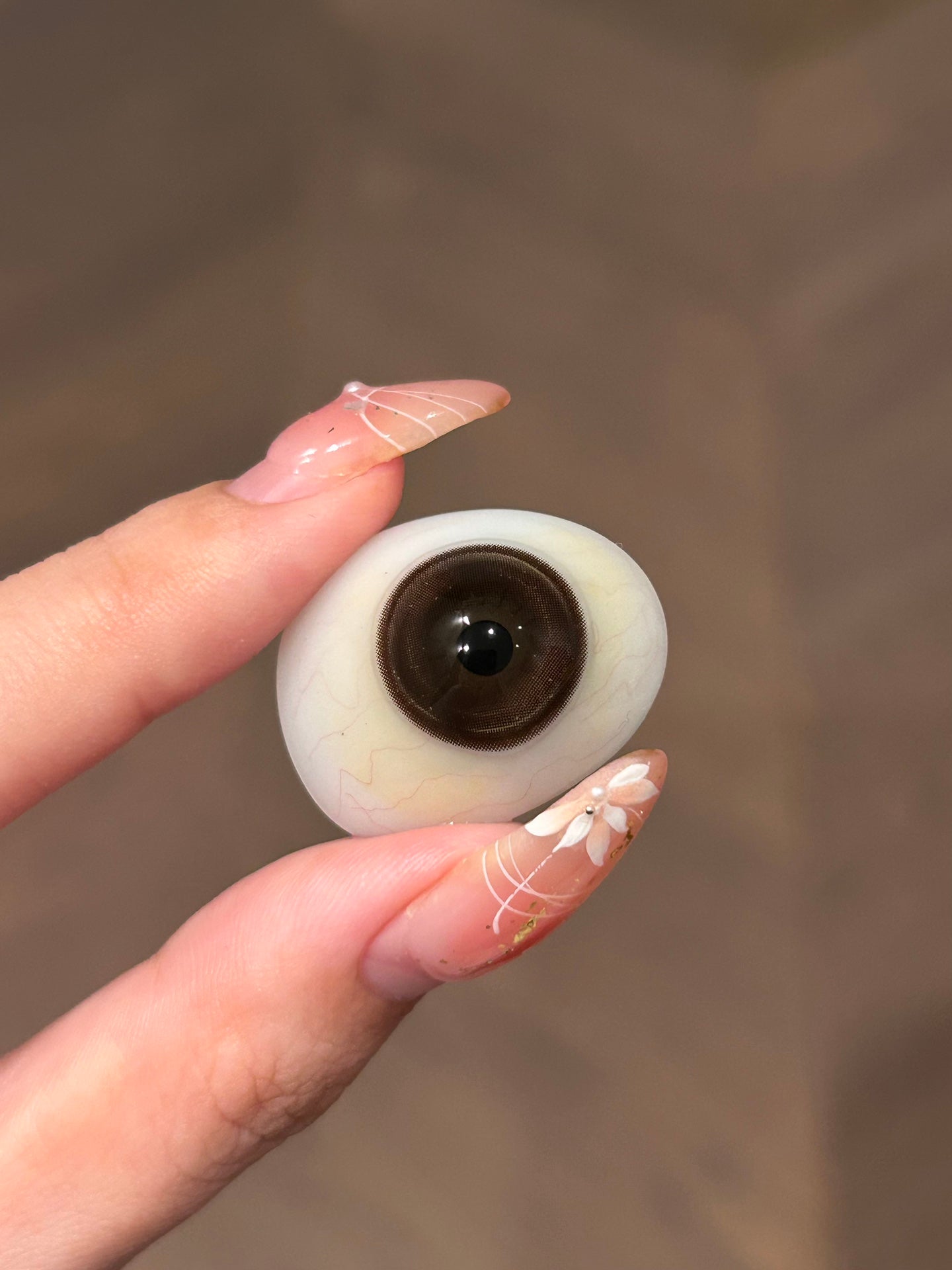 1-DAY | JELLY | Camellia Flower Brown