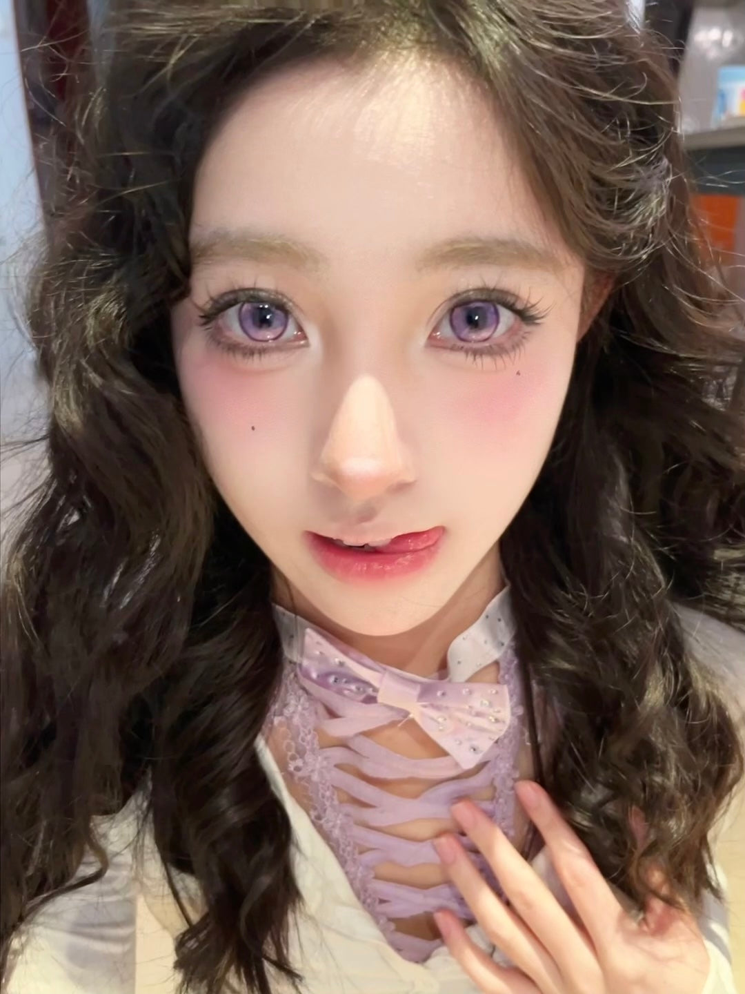 1-DAY | SALLY | Light Glow Purple