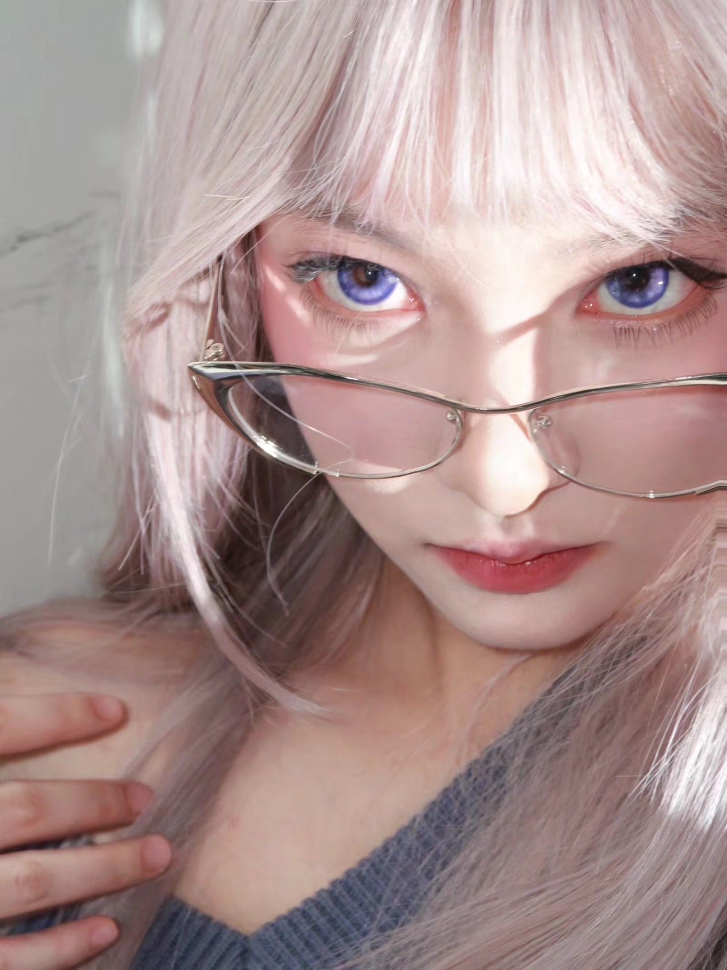 1-DAY | YUKI | Glazed Glass Purple
