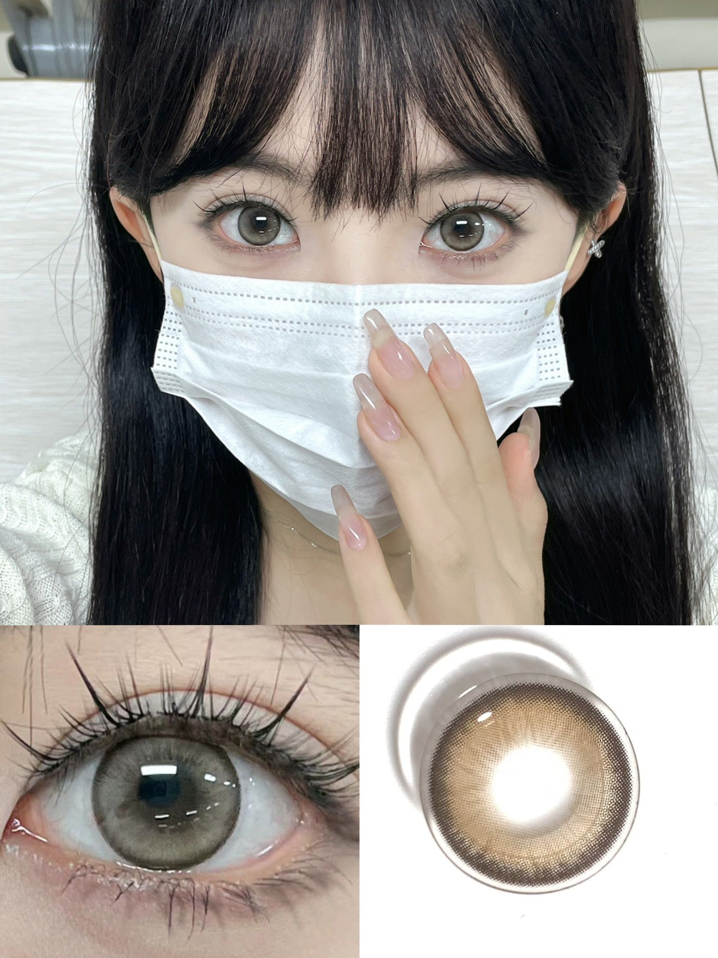 HALF-YEAR | LYMY | Ice Crystal Castle Brown