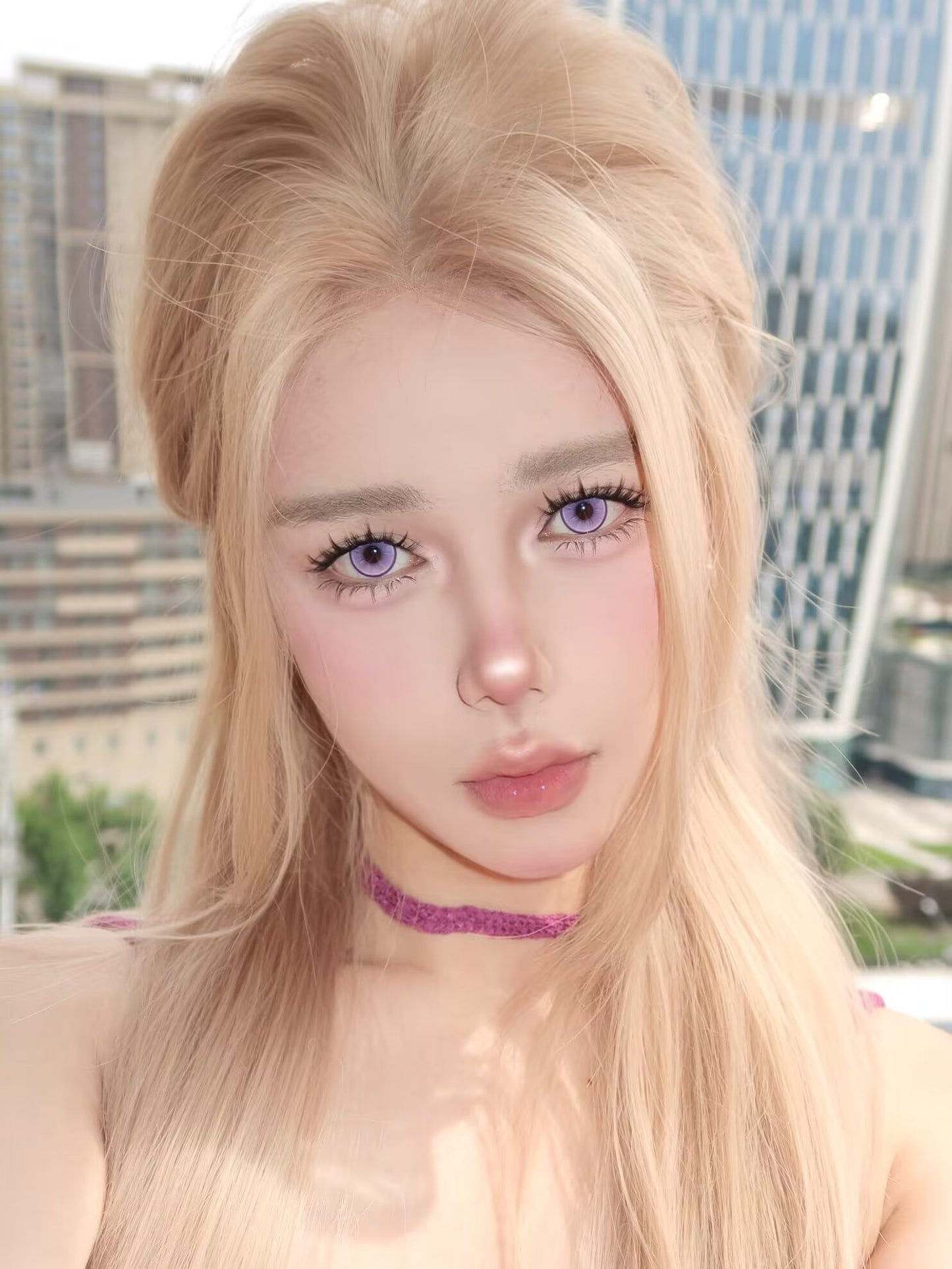 1-DAY | YUKI | Ghostly Purple