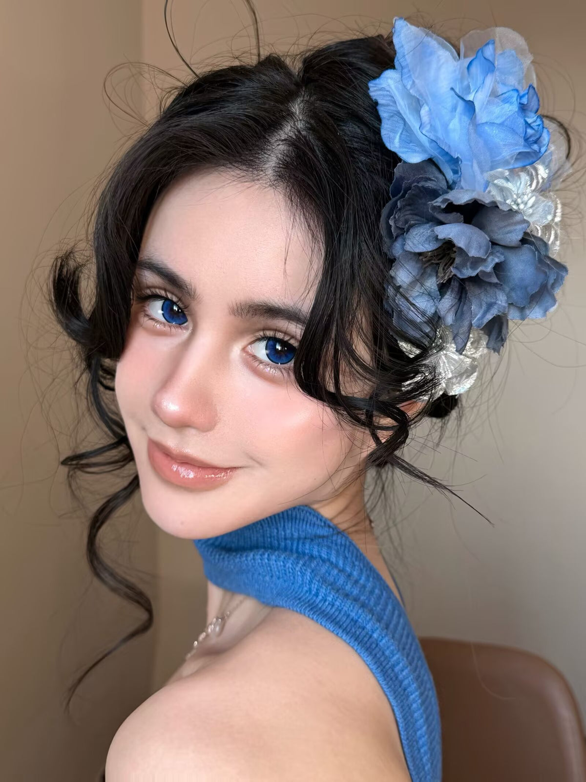 1-DAY | YUKI | Watery Dark Blue