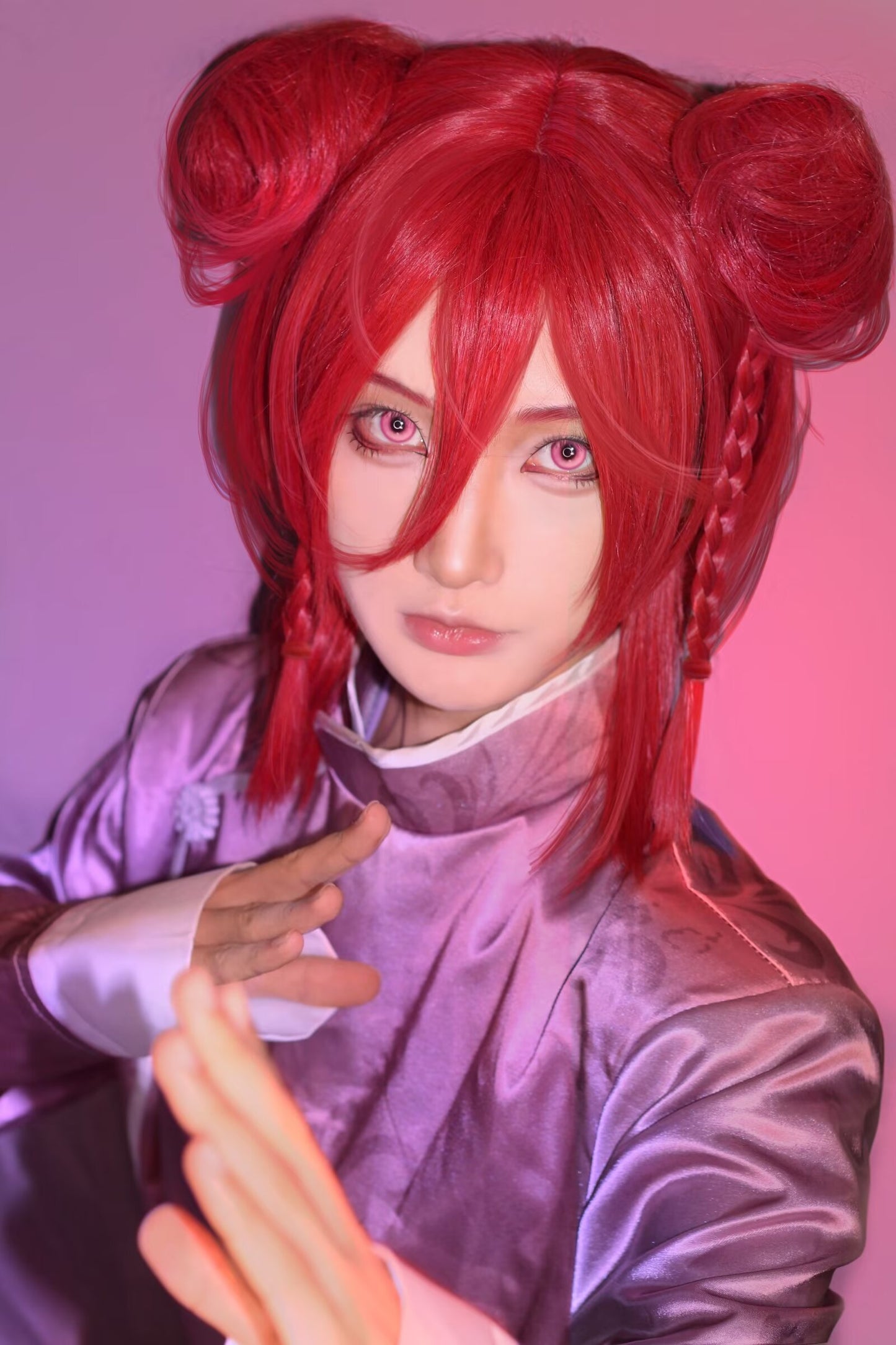 1-DAY | LENSPOP | Star&Tear Pink