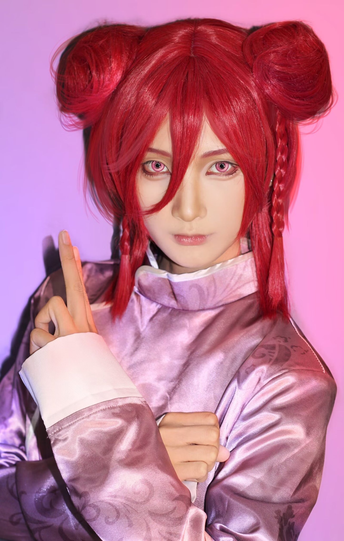 1-DAY | LENSPOP | Star&Tear Pink