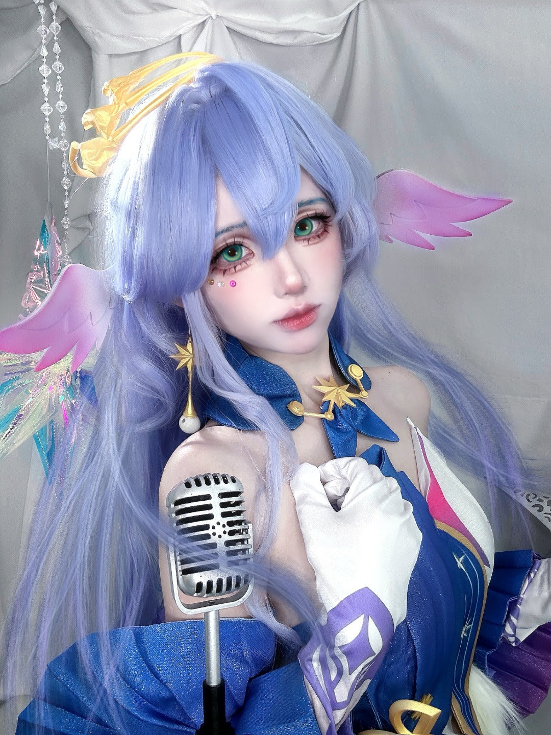 1-DAY | LENSPOP | Sugar Heart Blue-Green