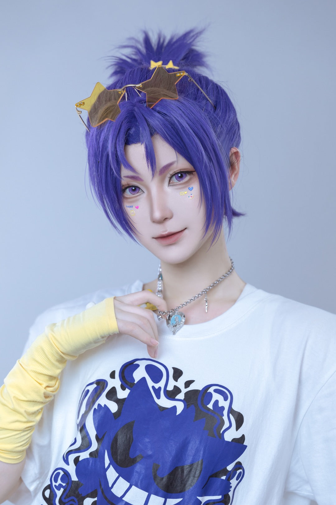 HALF-YEAR | LENSPOP | Cristal Glaze Purple