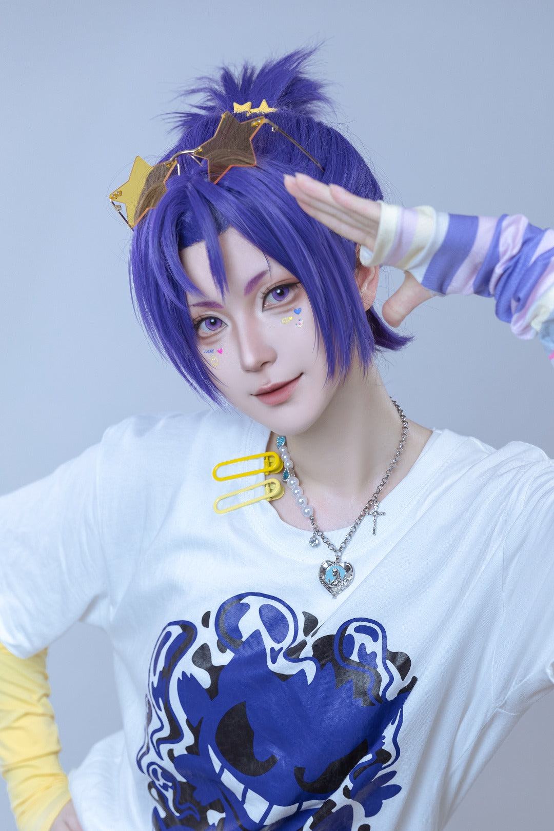HALF-YEAR | LENSPOP | Cristal Glaze Purple