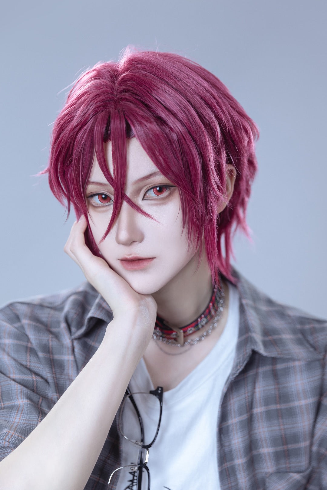 HALF-YEAR | LENSPOP | Cristal Glaze Red