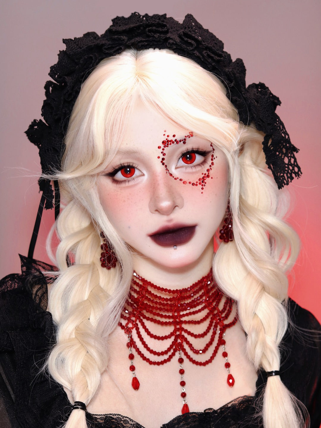 1-DAY | LENSPOP | Jigen Dream Red