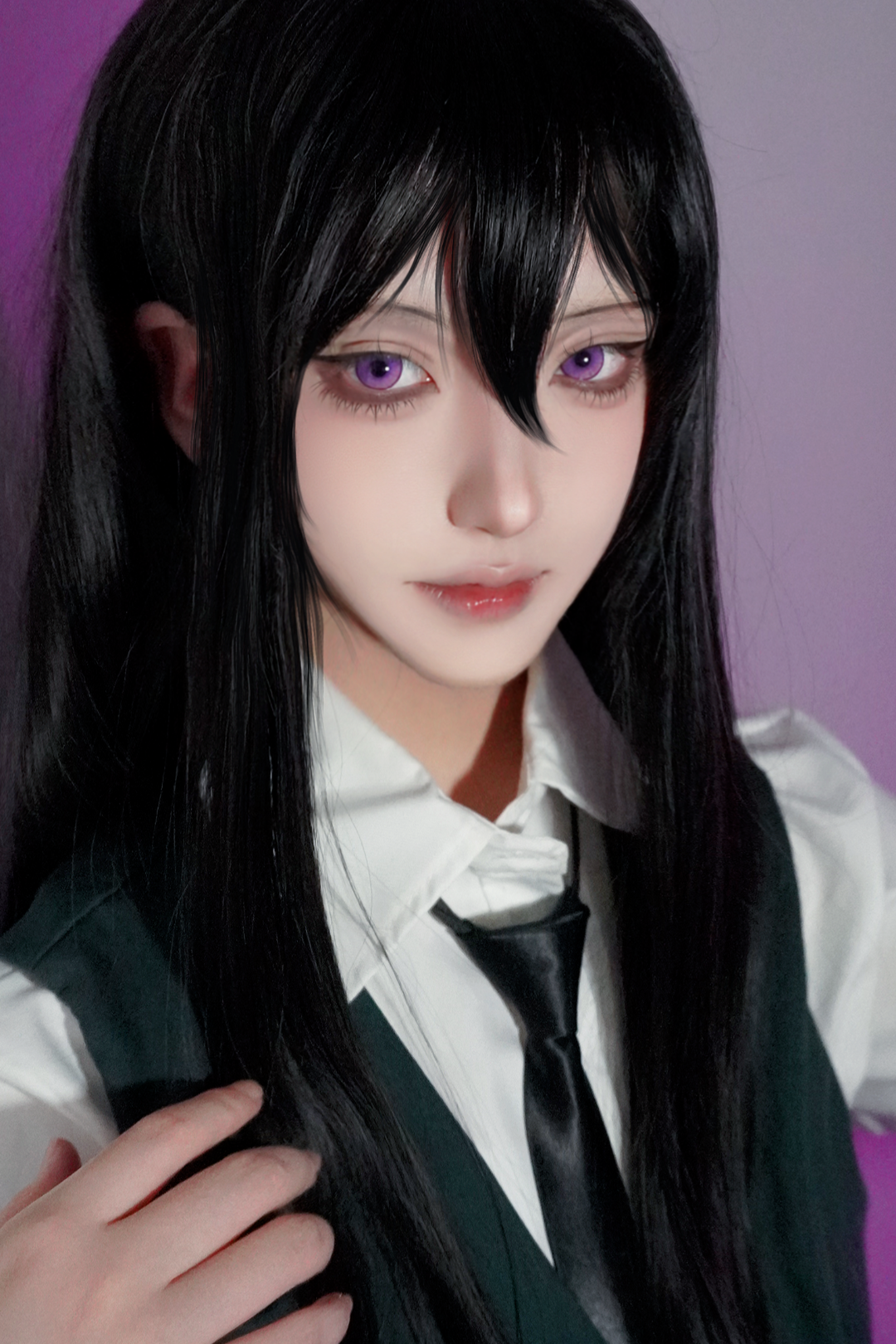 HALF-YEAR | LENSPOP | Cristal Glaze Purple